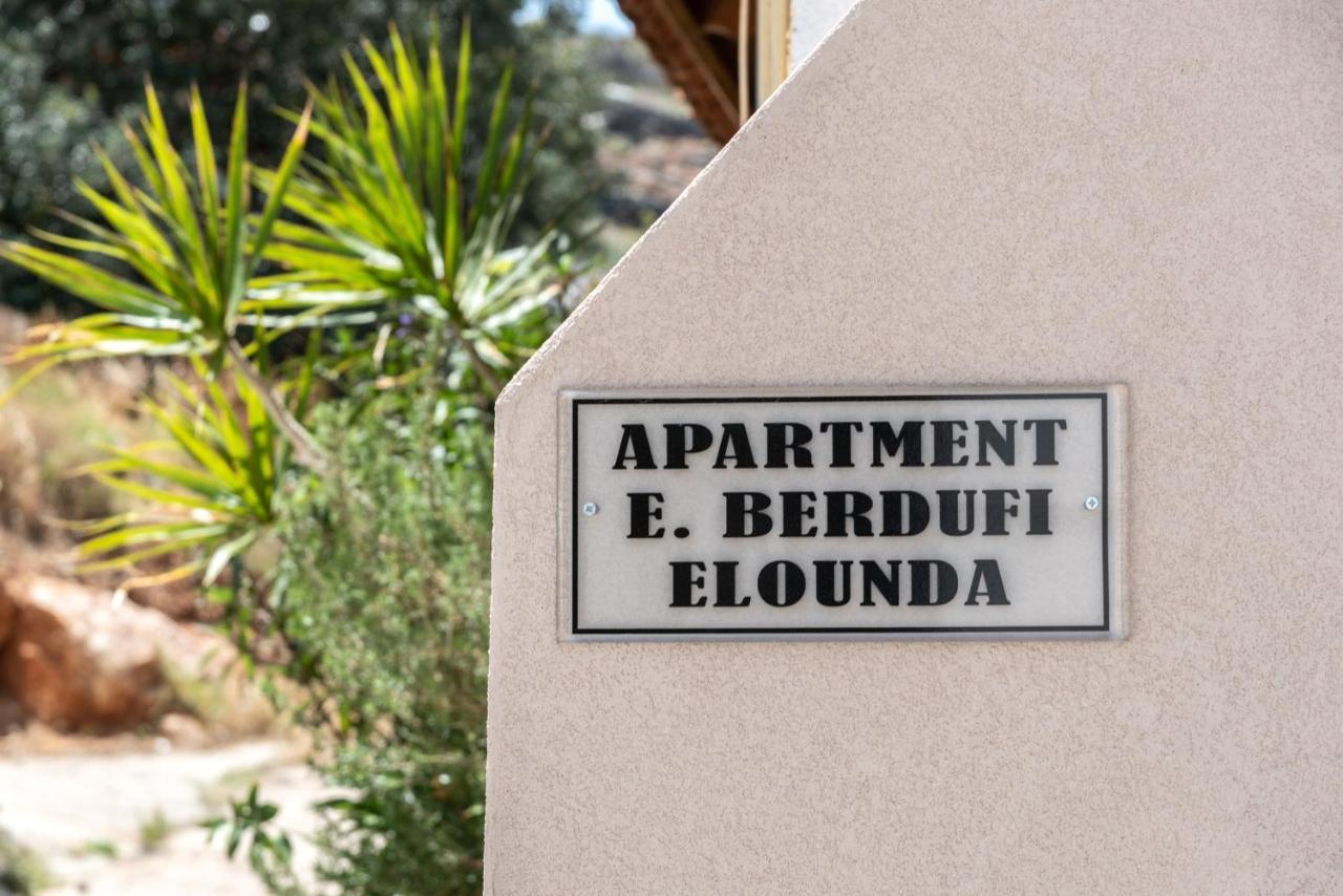 E.Berdufi Apartament Sea View Elúnda Kültér fotó