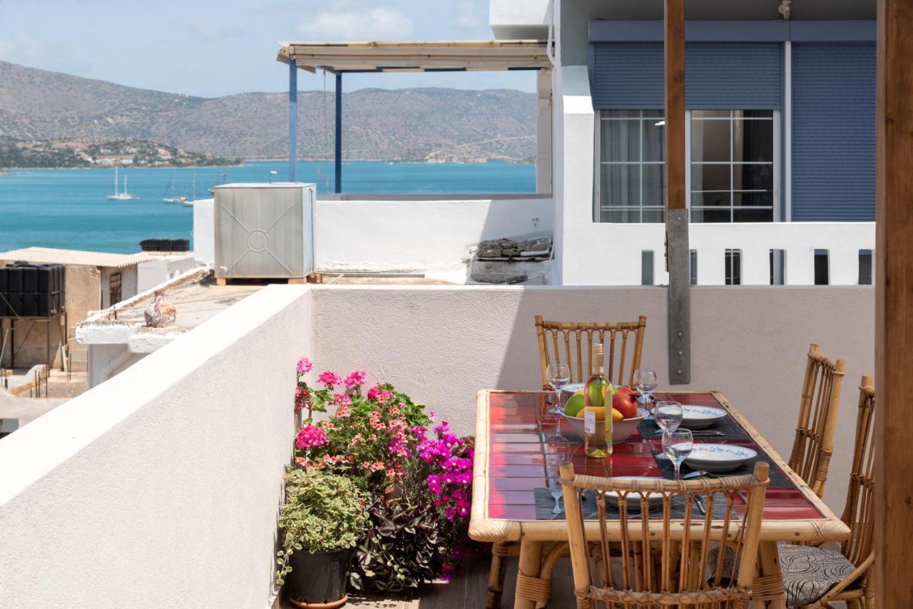 E.Berdufi Apartament Sea View Elúnda Kültér fotó