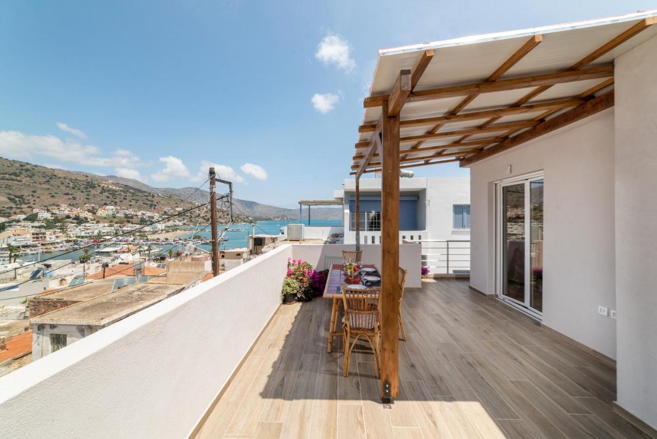 E.Berdufi Apartament Sea View Elúnda Kültér fotó