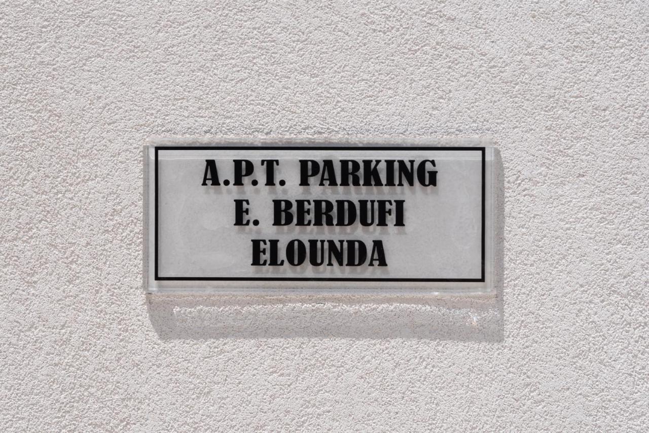 E.Berdufi Apartament Sea View Elúnda Kültér fotó
