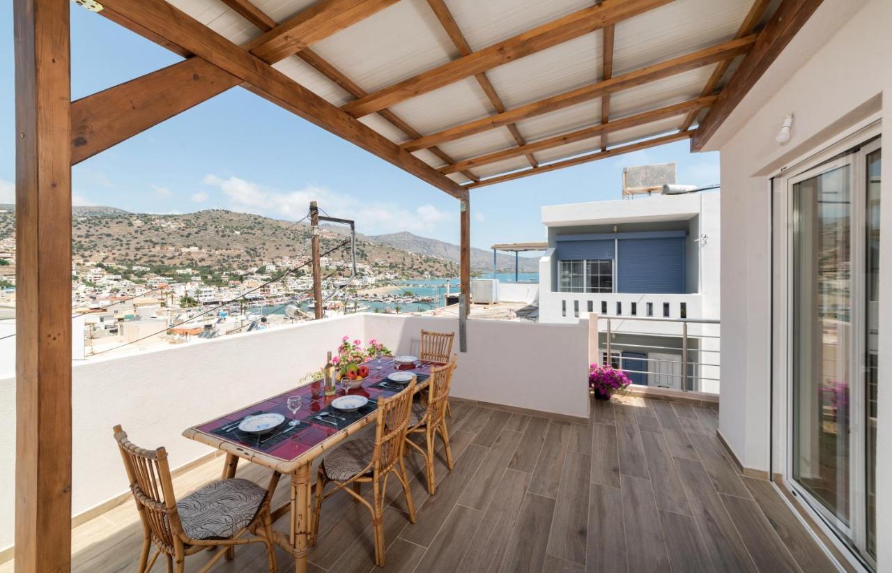 E.Berdufi Apartament Sea View Elúnda Kültér fotó